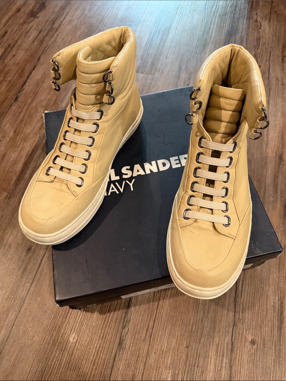 Jil Sander High-Top Sneakers size 38